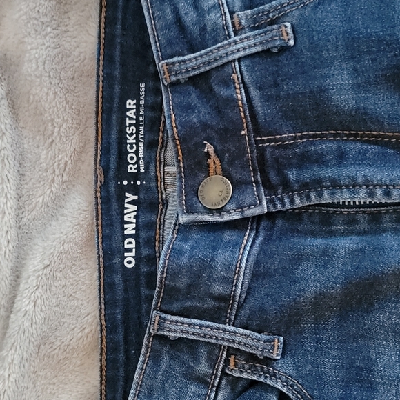 Old Navy Rockstar jeans size 8 - Picture 4 of 6